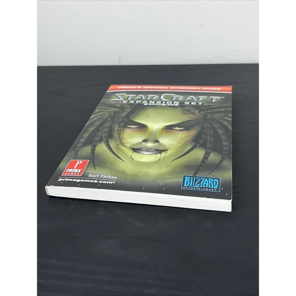 Prima's Official Star Craft Expansion Set Brood War Strategy Guide PC Book‎
